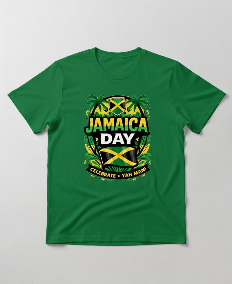 Unisex Short Sleeve T-Shirt (Jamaica Yah Mon)
