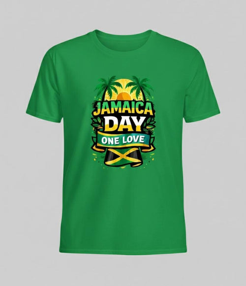 Short Sleeve T-Shirt (Jamaica Day_One Love)