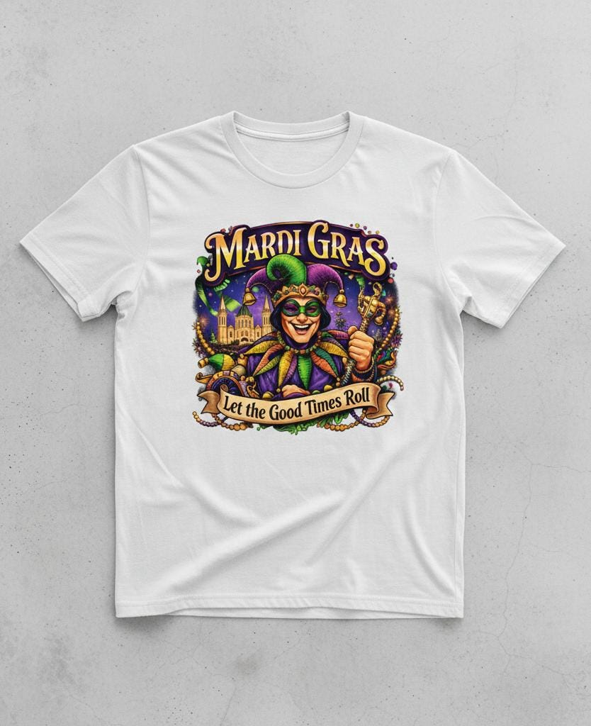 Short Sleeve T-Shirt (Mardi Gras King)