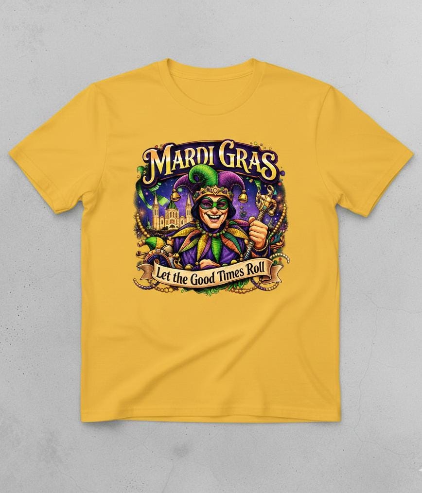 Short Sleeve T-Shirt (Mardi Gras King)
