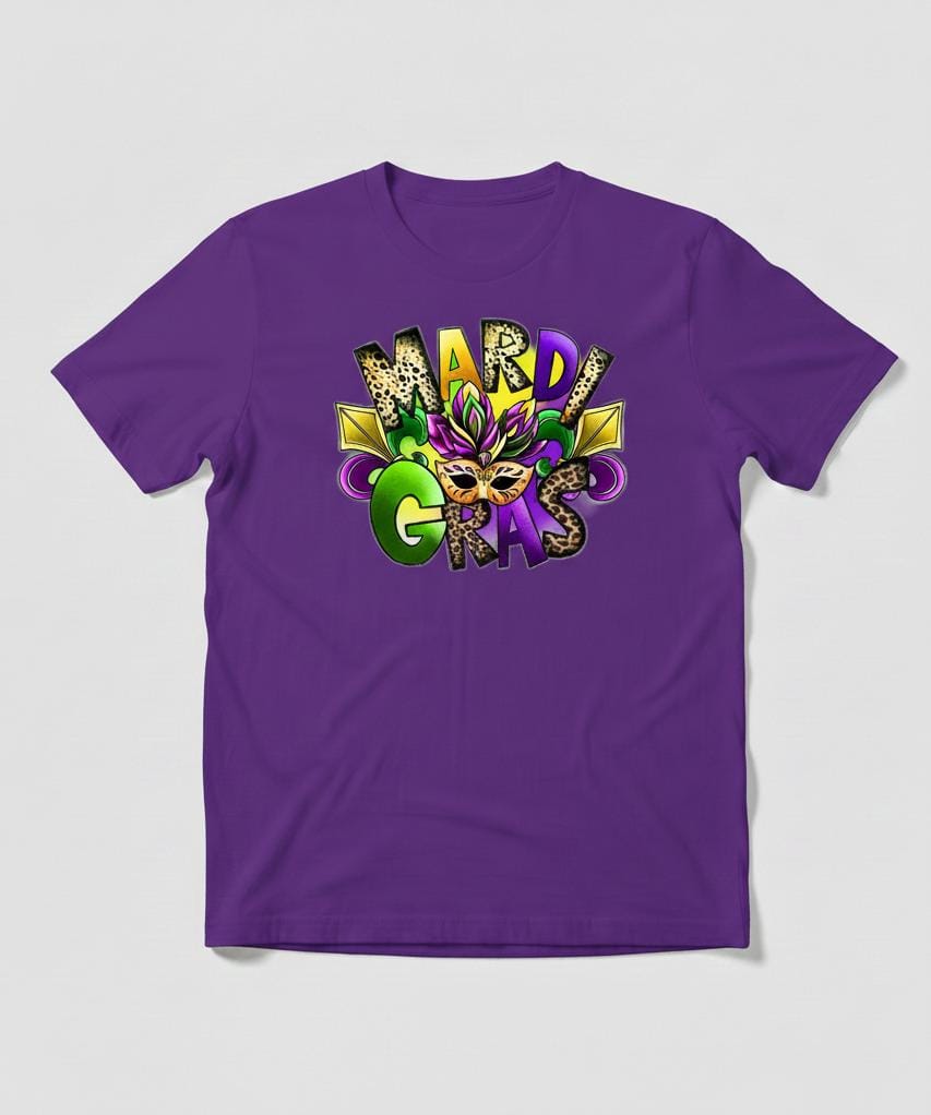 Short Sleeve T-Shit (Mardi Gras Mask)