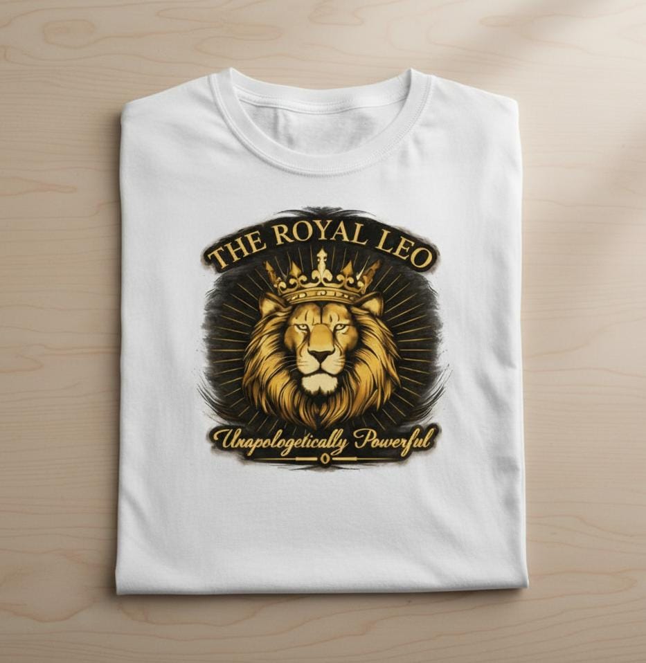 Short Sleeve T-Shirt (Royal Leo)