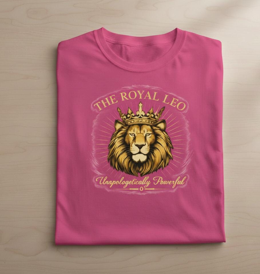 Short Sleeve T-Shirt (Royal Leo)