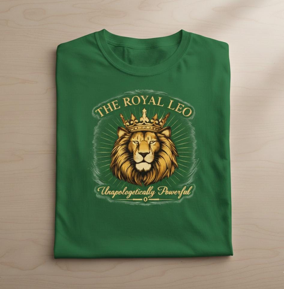 Short Sleeve T-Shirt (Royal Leo)