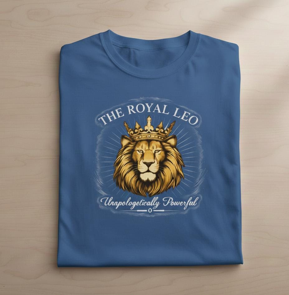 Short Sleeve T-Shirt (Royal Leo)