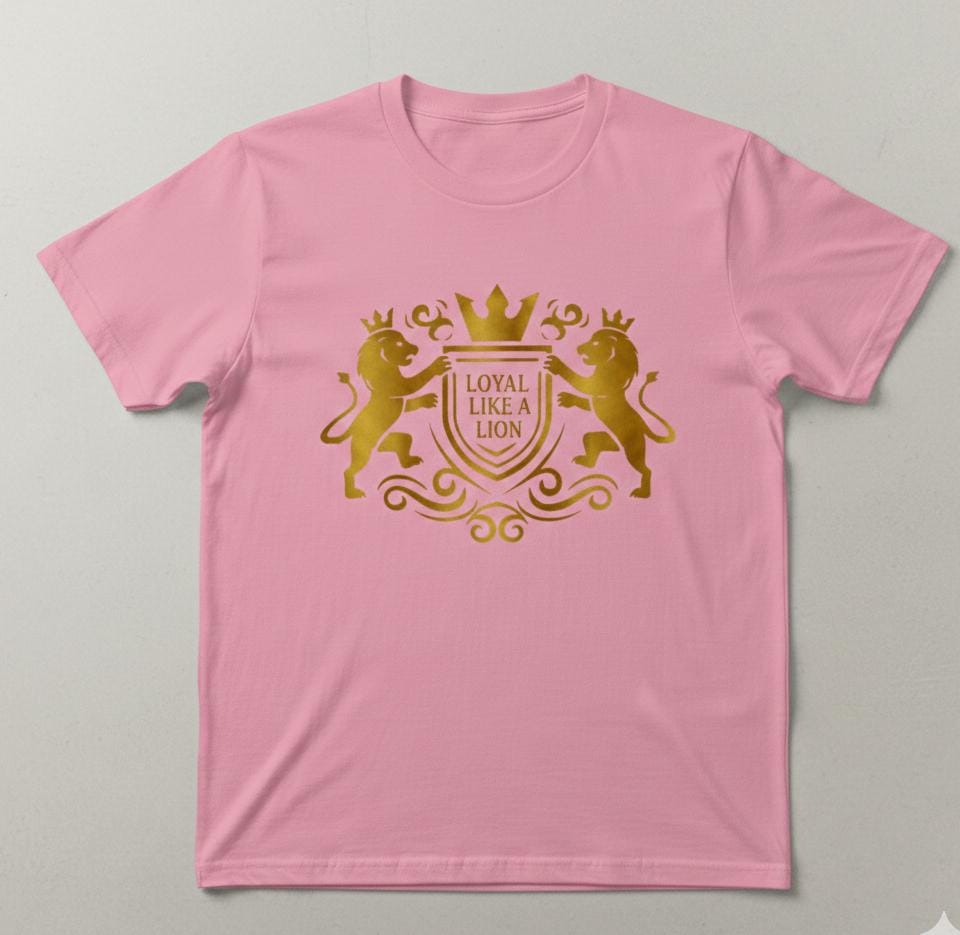 Short Sleeve T-Shirt (Loyal Like a Lion)
