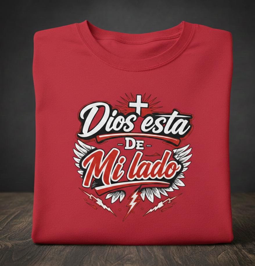 Short Sleeve T-Short (Dios Esta De Mi Lado)