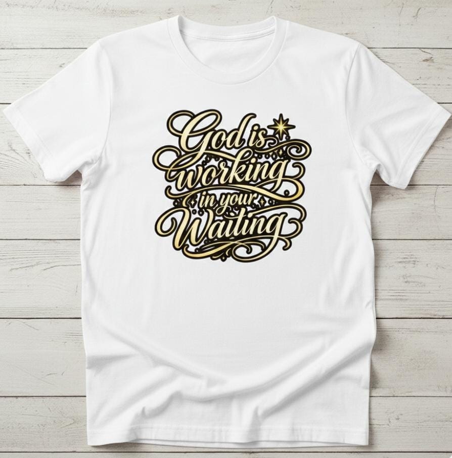 Short Sleeve T-Shirt (God is Working in Your Waiting)