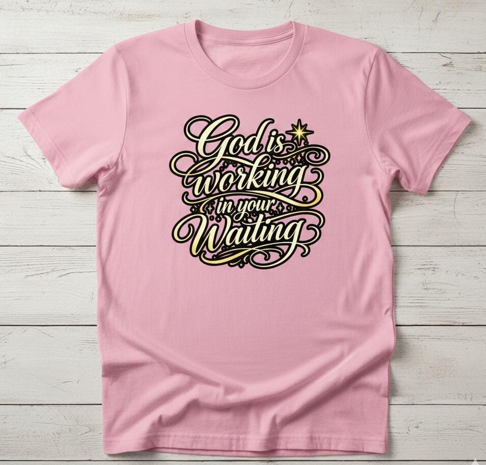 Short Sleeve T-Shirt (God is Working in Your Waiting)