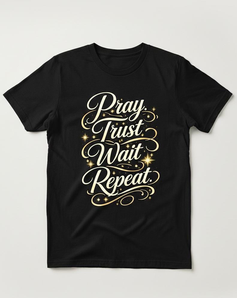 Short Sleeve T-Shirt (Pray, Trust, Repeat)