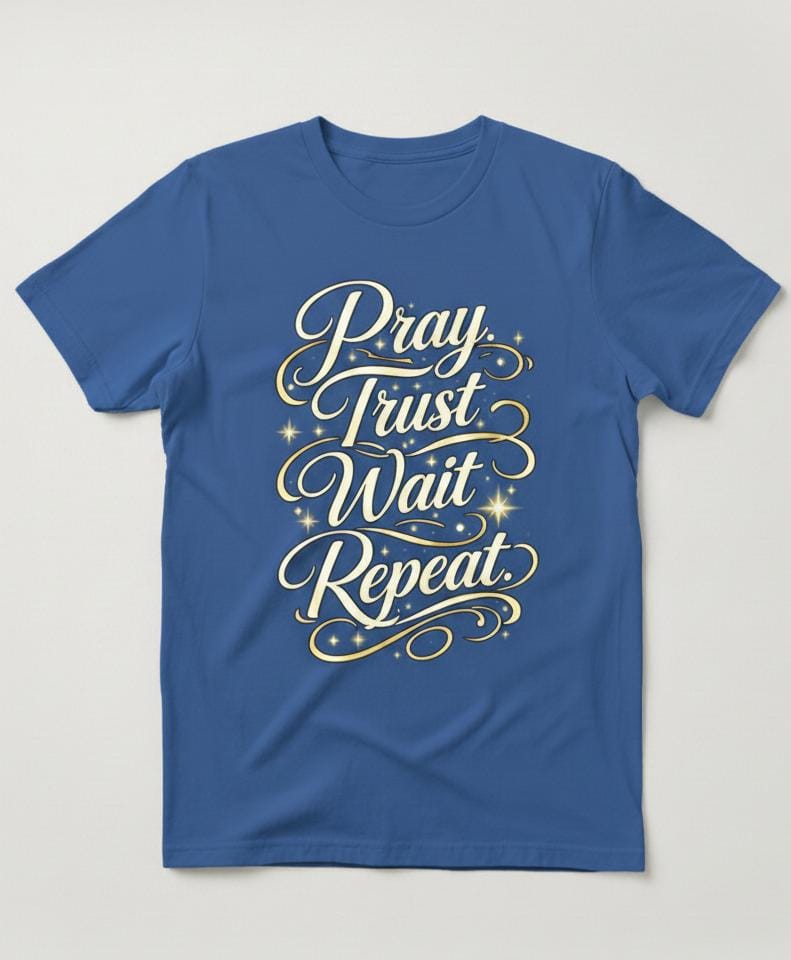 Short Sleeve T-Shirt (Pray, Trust, Repeat)