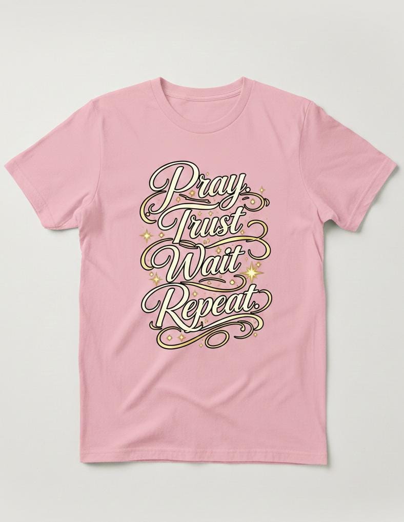 Short Sleeve T-Shirt (Pray, Trust, Repeat)