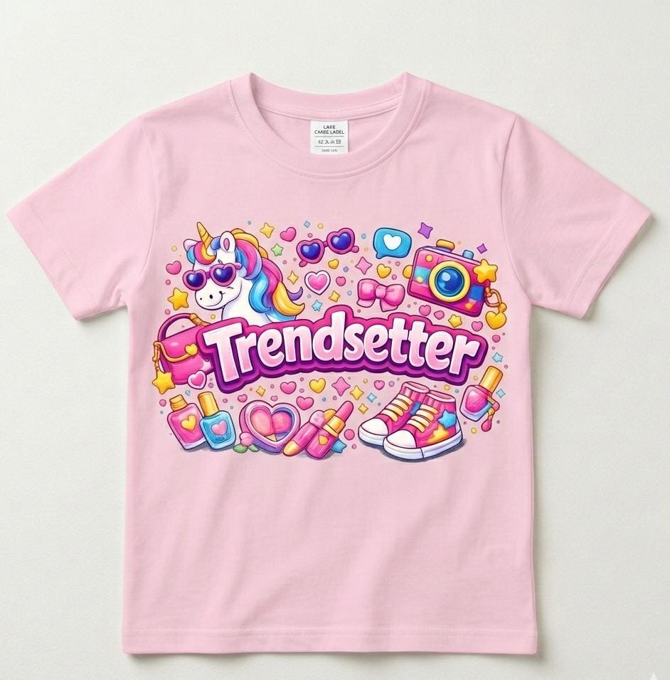 Girls Short Sleeve T-Shirt (Trendsetter)