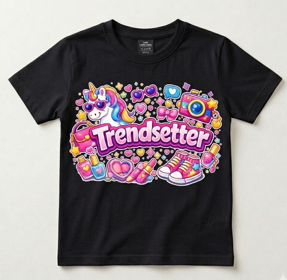 Girls Short Sleeve T-Shirt (Trendsetter)