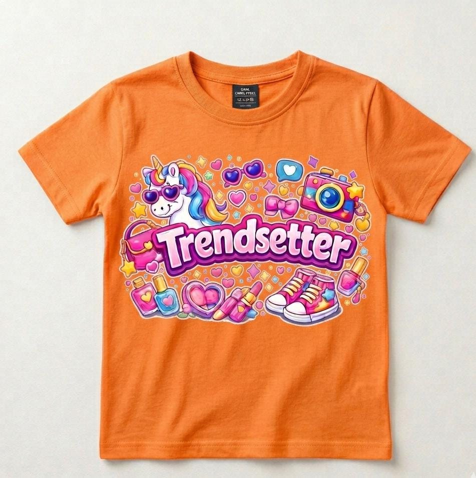 Girls Short Sleeve T-Shirt (Trendsetter)