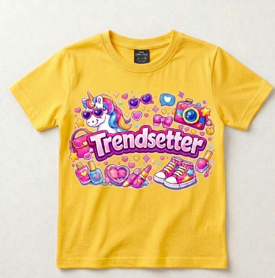 Girls Short Sleeve T-Shirt (Trendsetter)