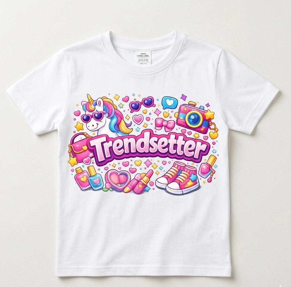 Girls Short Sleeve T-Shirt (Trendsetter)