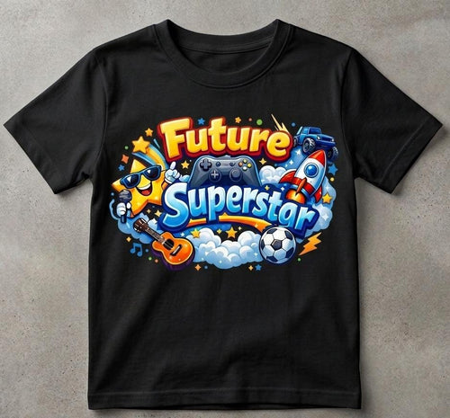 Boys Short Sleeve T-Shirt (Future Superstar)