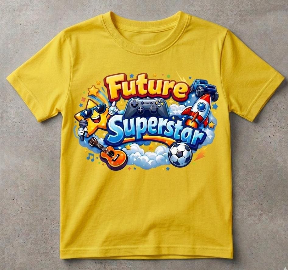 Boys Short Sleeve T-Shirt (Future Superstar)