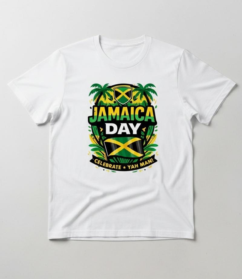 Unisex Short Sleeve T-Shirt (Jamaica Yah Mon)